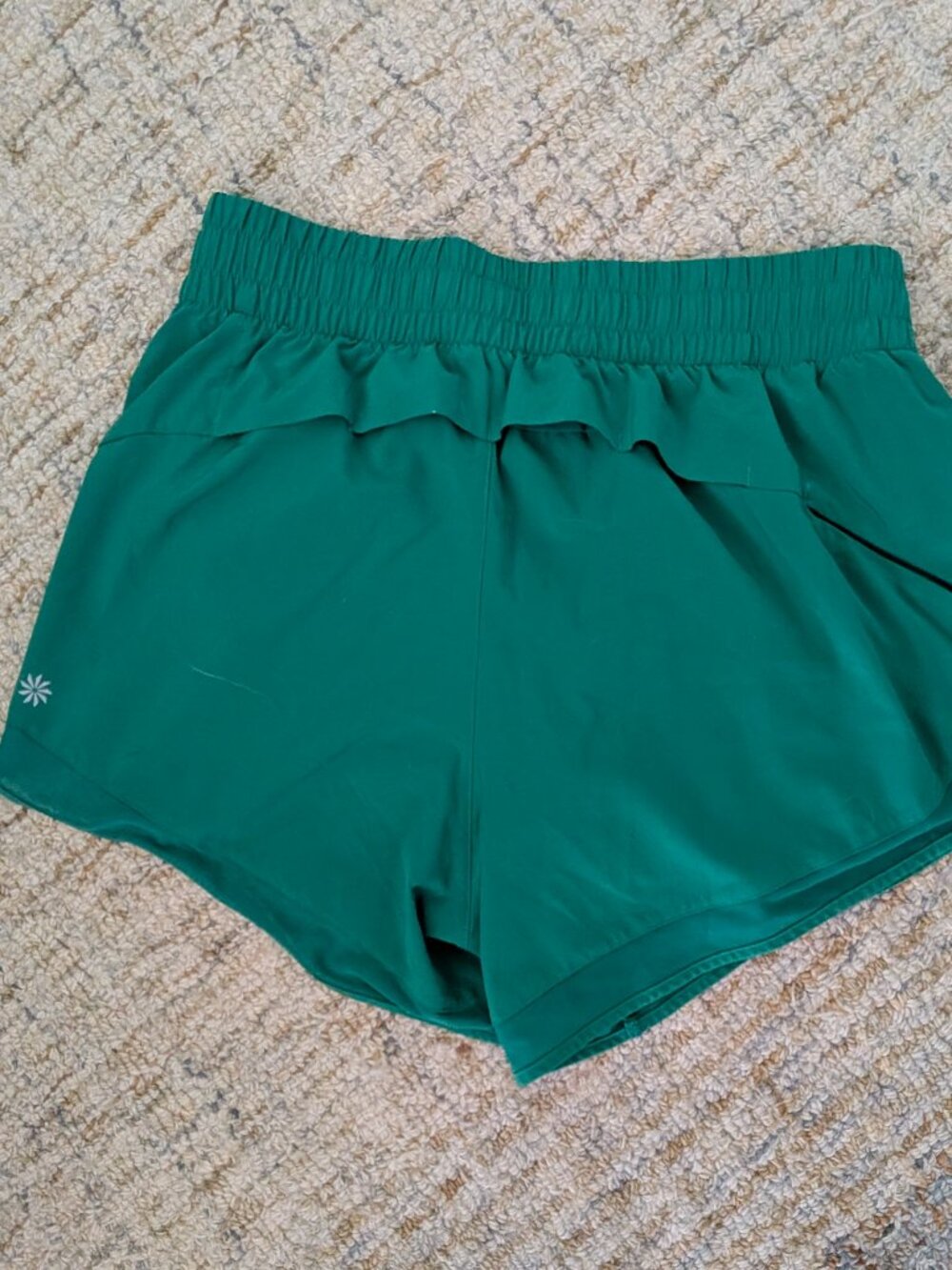 Mesh Racer Run Mid Rise 4" Short - SMALL - Picture 7 of 7